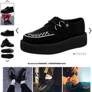 T.U.K Two Tone Suede Creepers